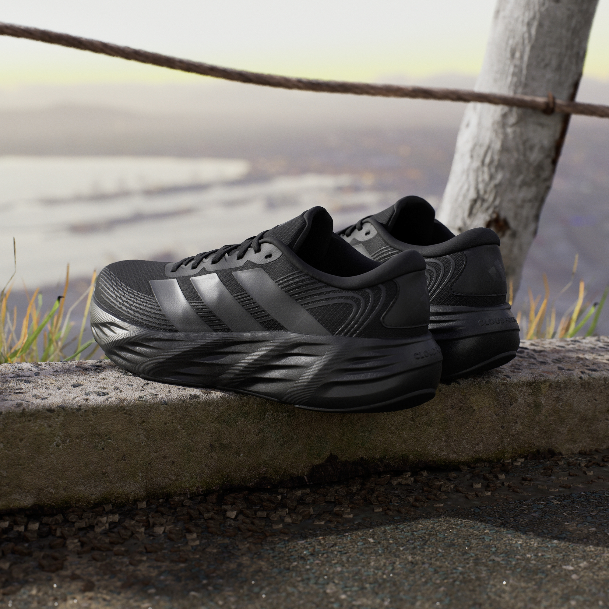 Tenis Adidas Hombre Galaxy 8 Running KI7980 Negro - Image 5