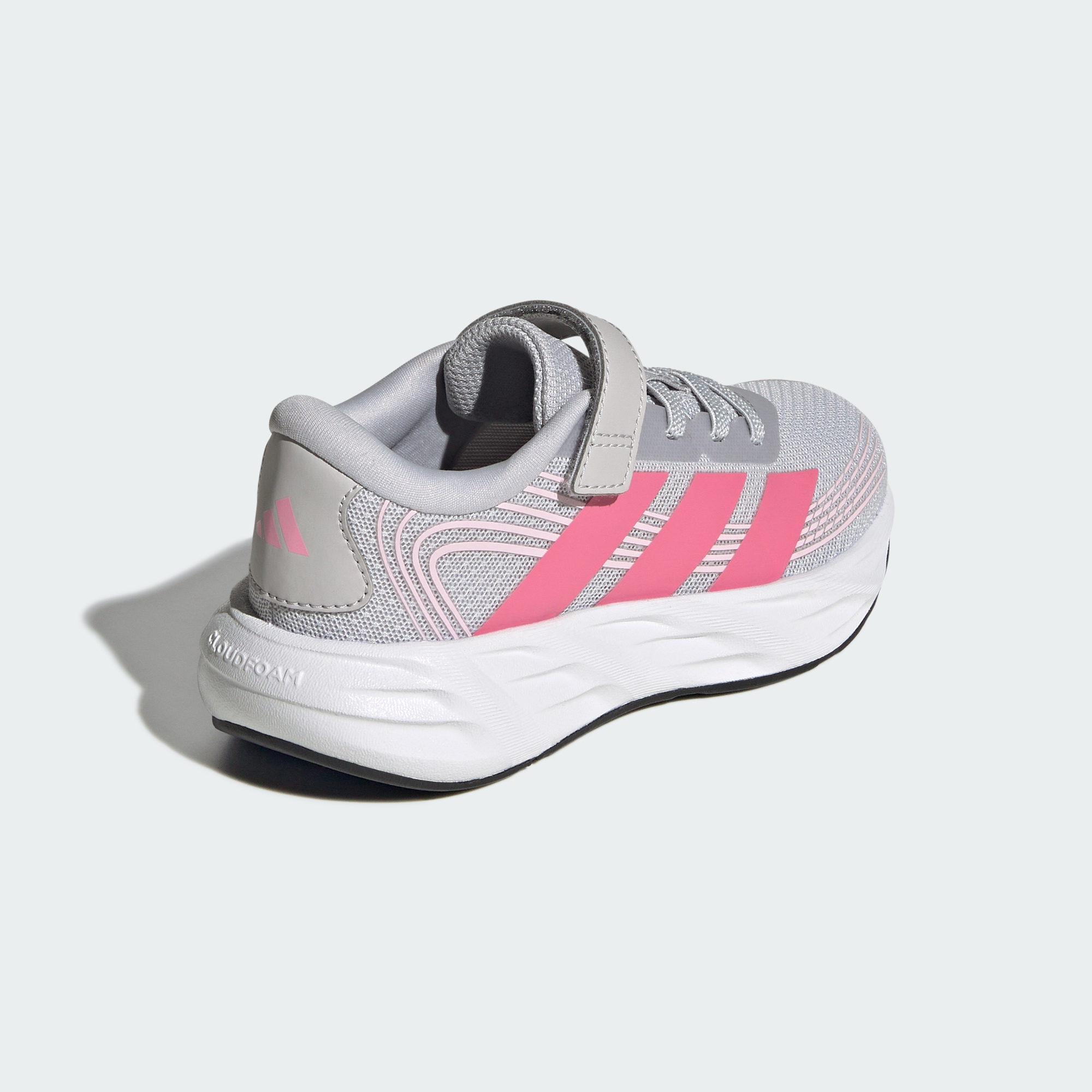 Tenis Adidas Infante Galaxy 8 EL C Running KI1685 Gris - Image 5