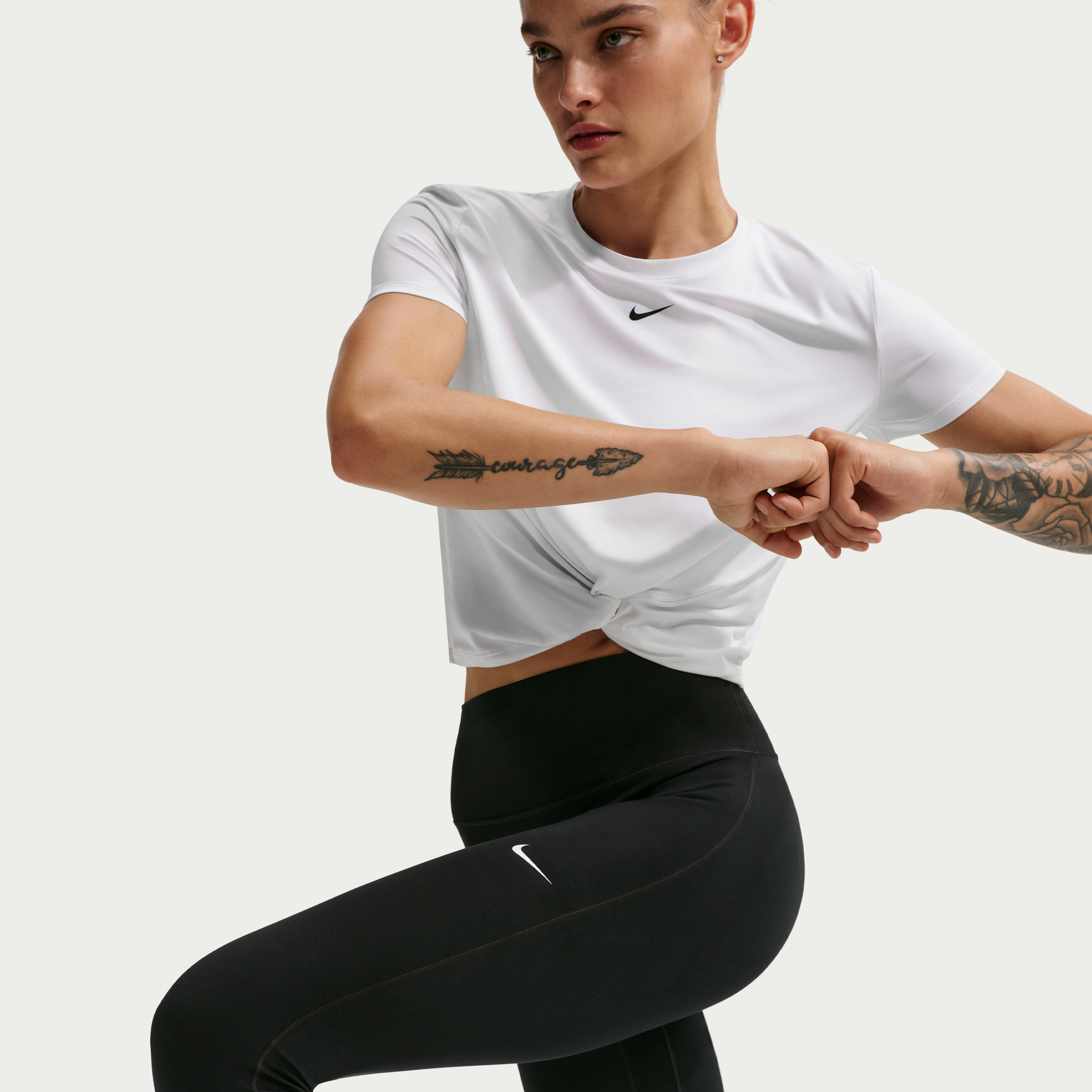Licra Nike Mujer One Dri-FIT Training HJ9195-013 Negro - Image 3
