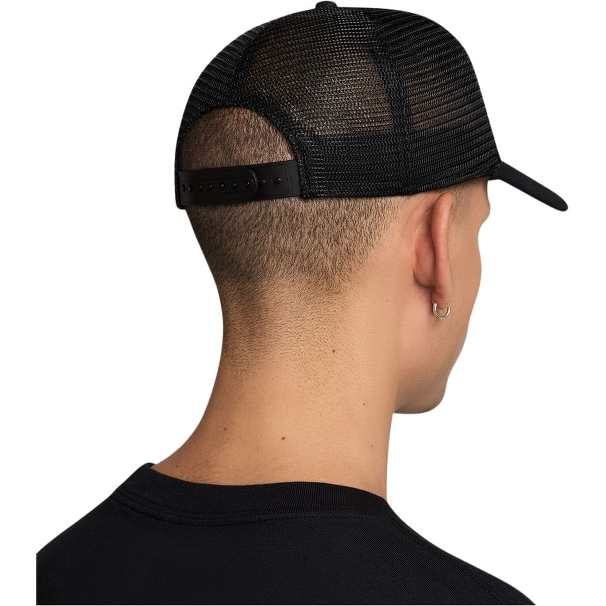 Gorra Jordan Rise Trucker Casual IR0513-100 Blanco Negro - Image 6