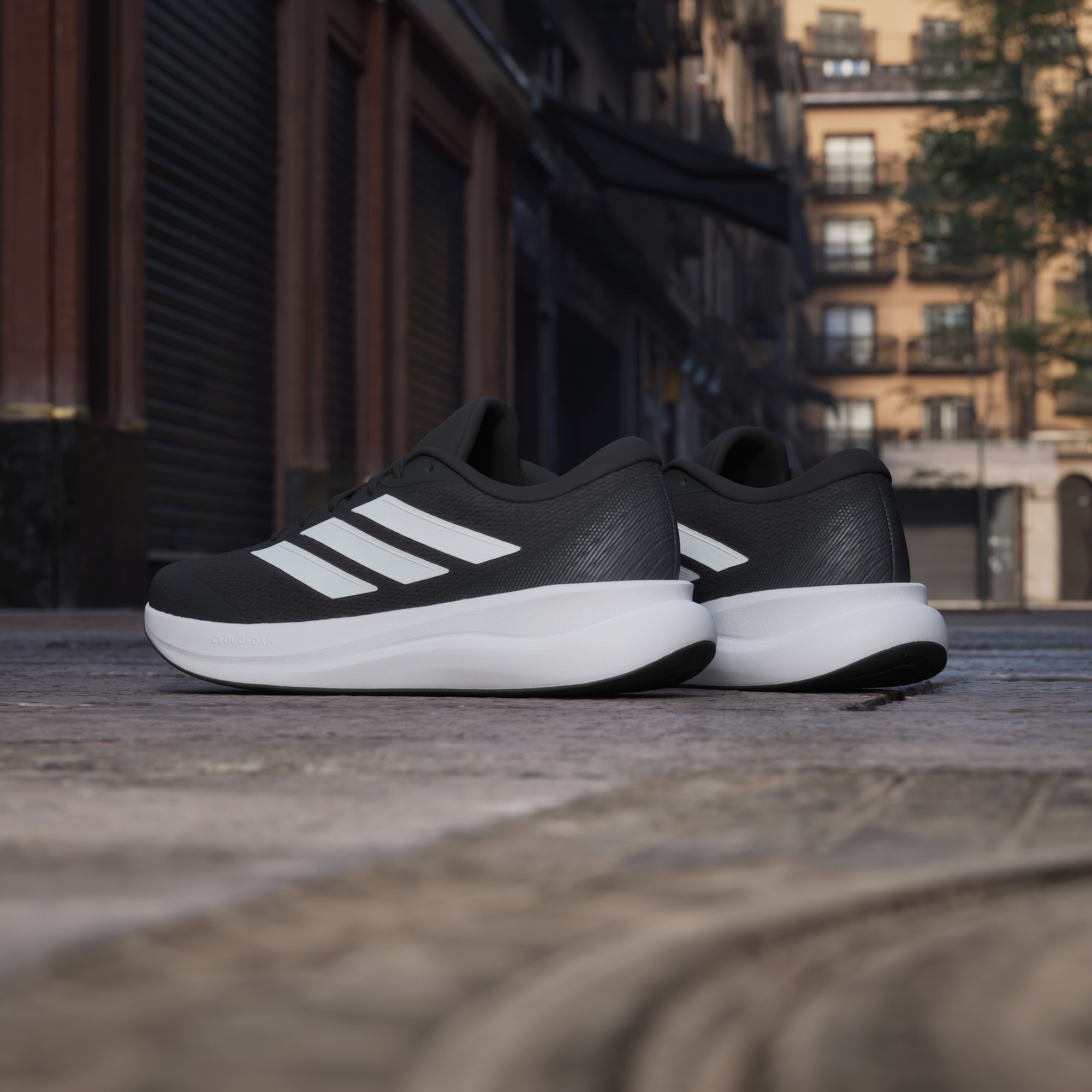 Tenis Adidas Mujer Runfalcon 6 Running IH9537 Negro Blanco - Image 5