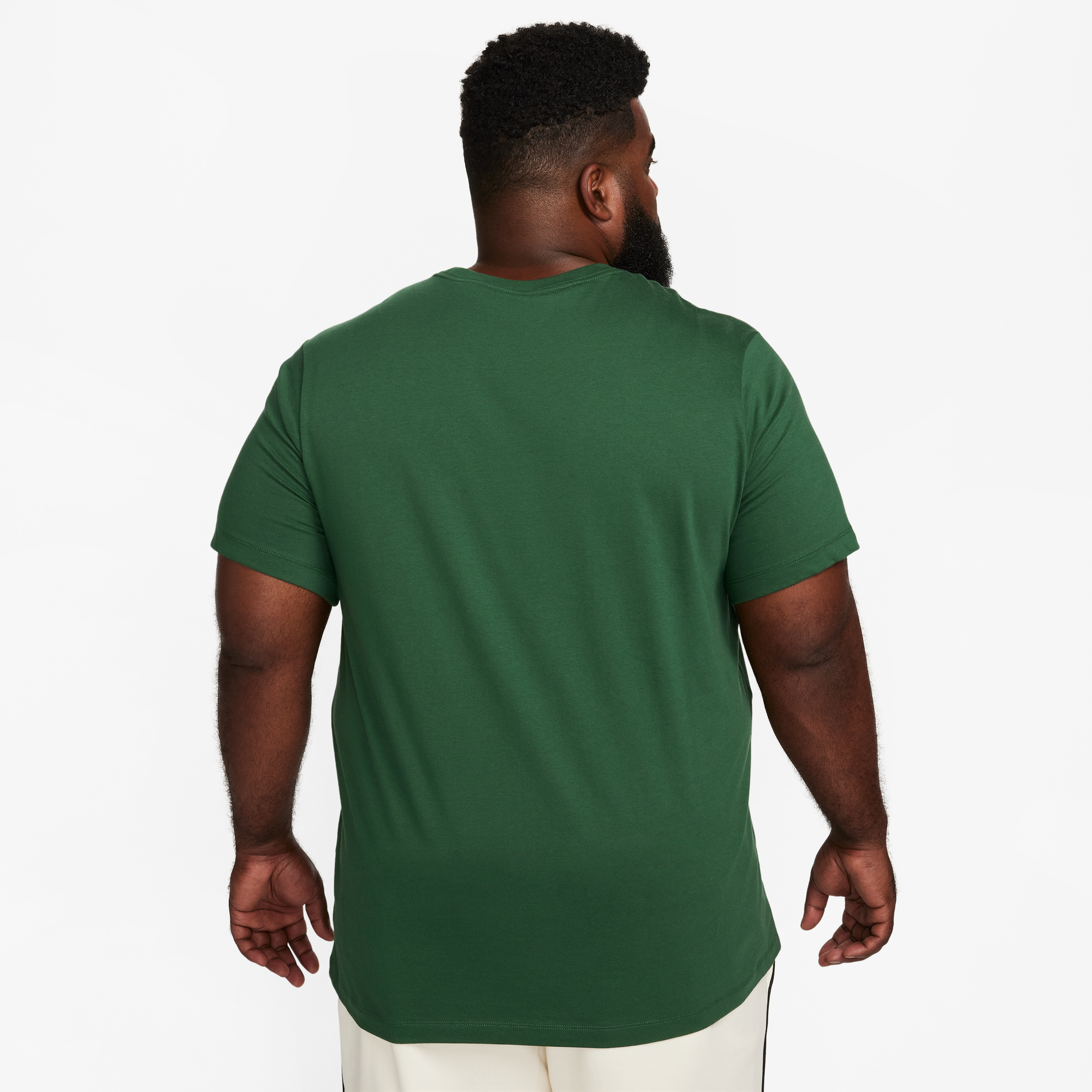 Camiseta Nike Hombre Sportswear Club Casual AR4997-323 Verde - Image 2