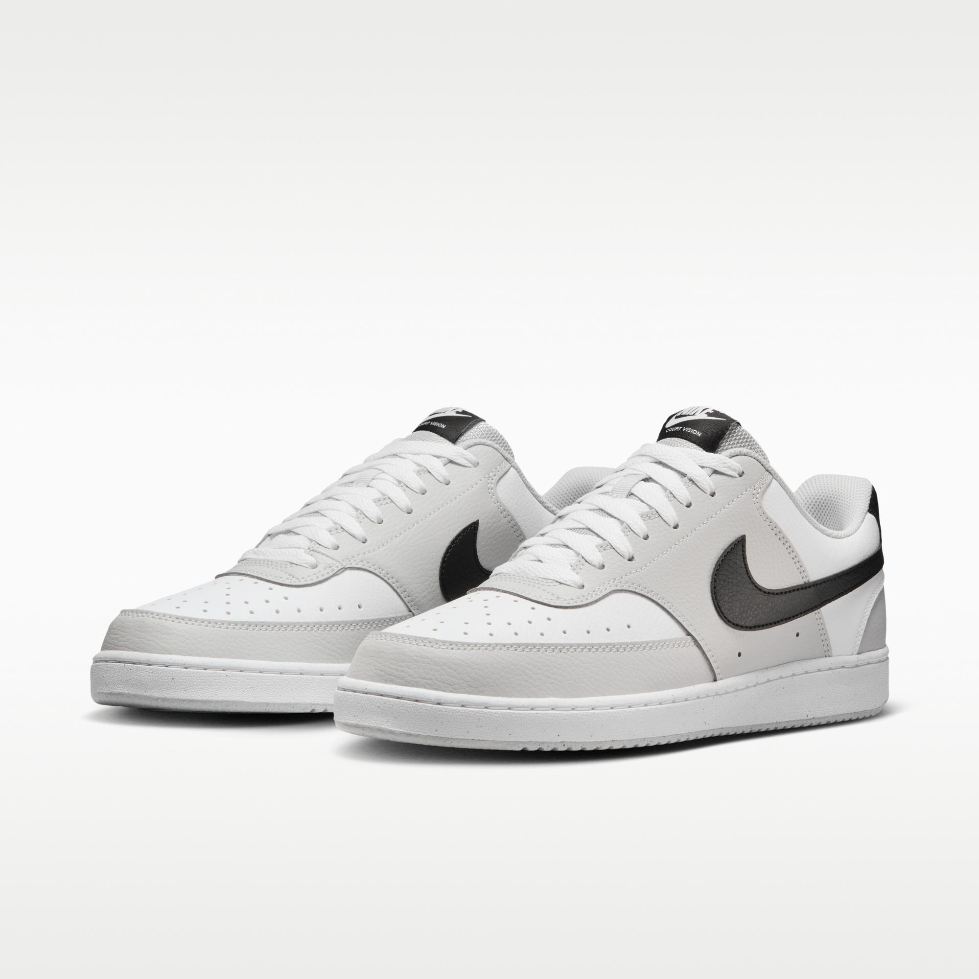 Tenis Nike Hombre Court Vision Low Casual HV0927-097 Gris - Image 4