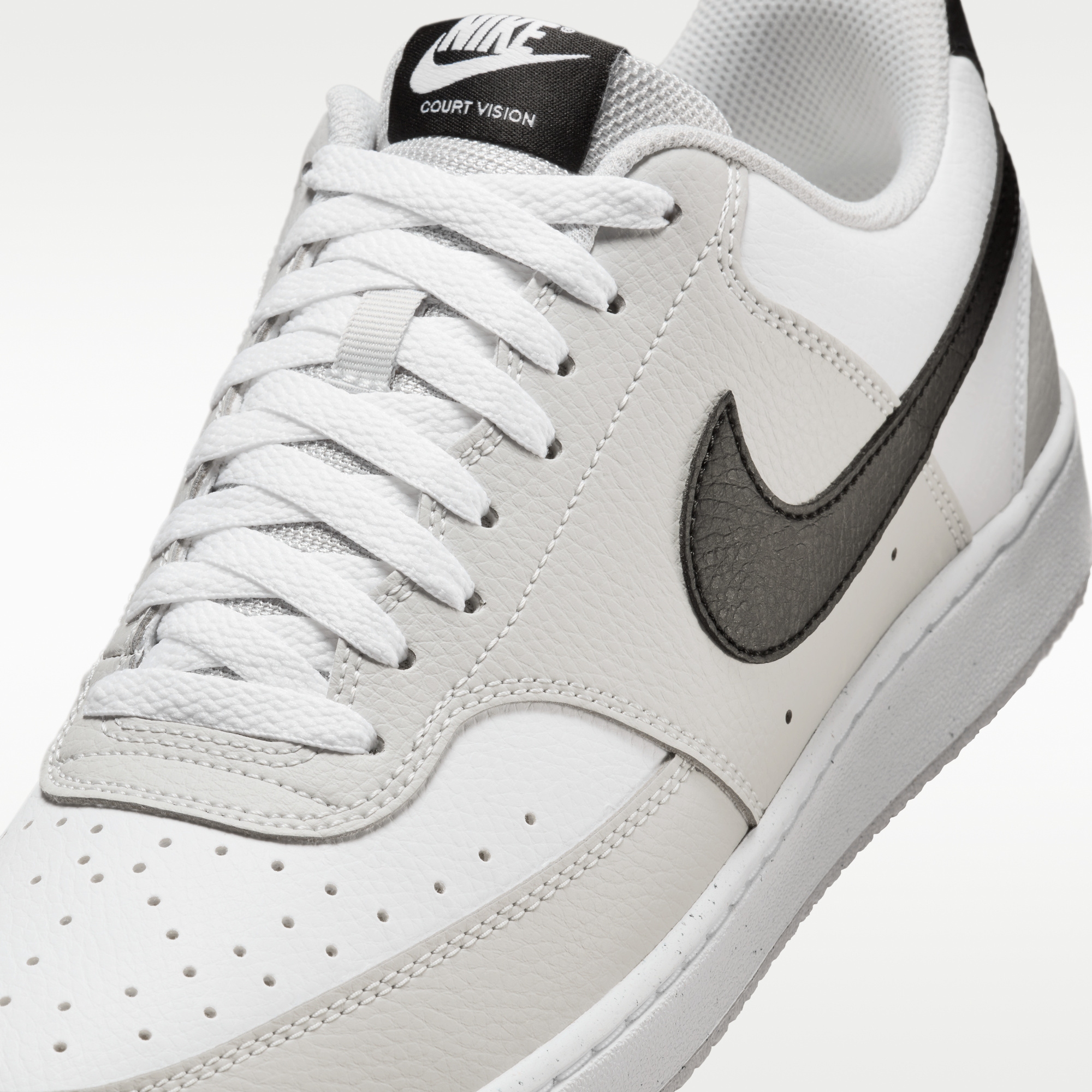 Tenis Nike Hombre Court Vision Low Casual HV0927-097 Gris - Image 2